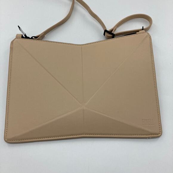 FINELL SMALL TAN LEATHER CROSSBODY BAG - Picture 3 of 14